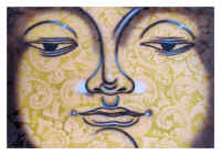 Картина "Будда" масло, холст 50х70 см