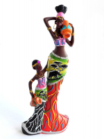Африканские статуэтки (полистоун) 25 см
